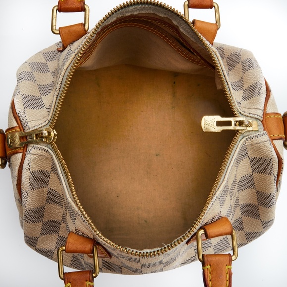 LOUIS VUITTON DAMIER AZUR SPEEDY BANDOULIERE 25 - Picture 4 of 5